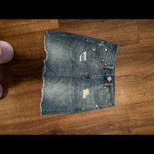 Jean skirt